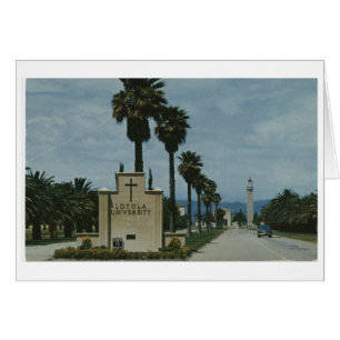 Loyola University Campus Entrance (ca. 1968)