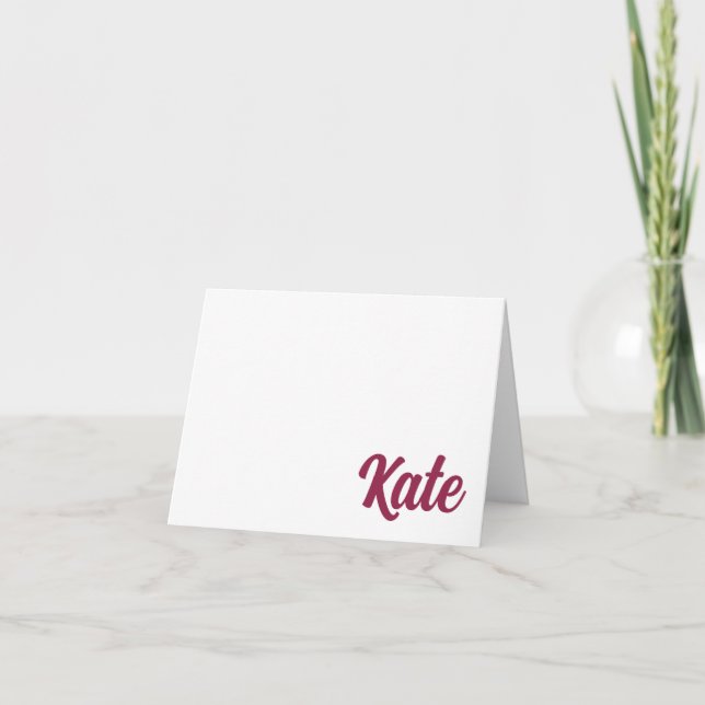 Loyola University Chicago Personalised Note Card (Front)
