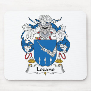 Lozano Family Crest Mouse Mat
