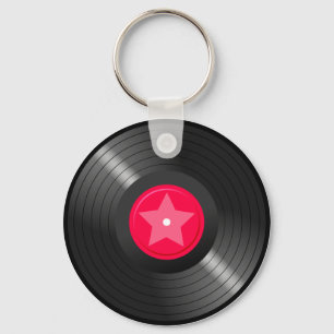 LP Record02 Key Ring