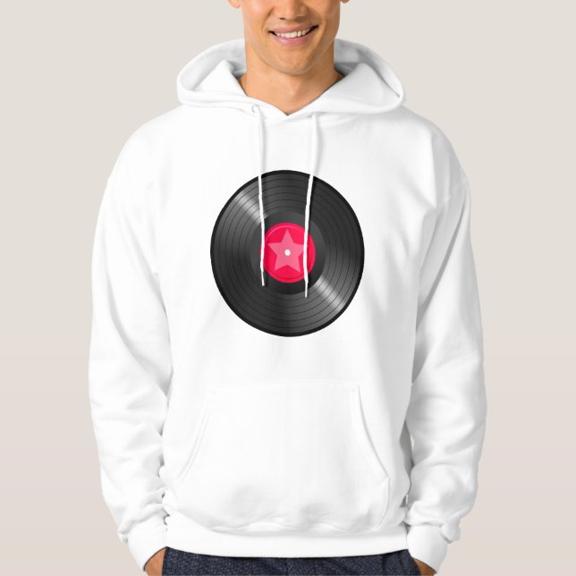LP Record Hoodie (Front)