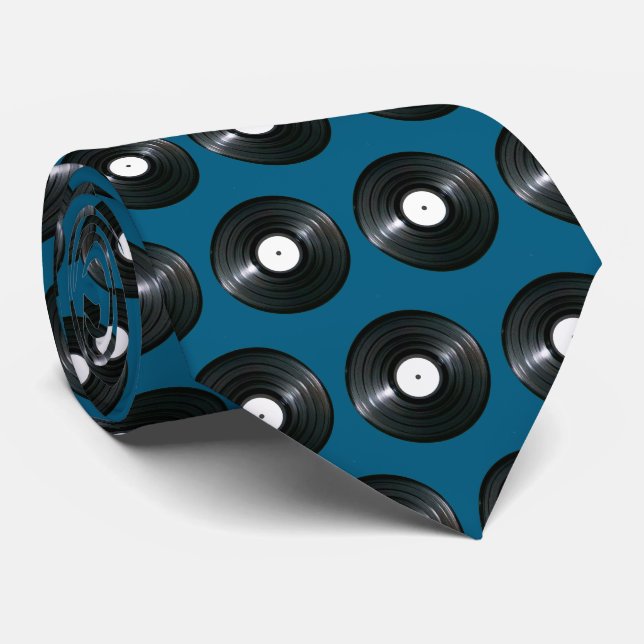 LP Record Neck Tie (Rolled)
