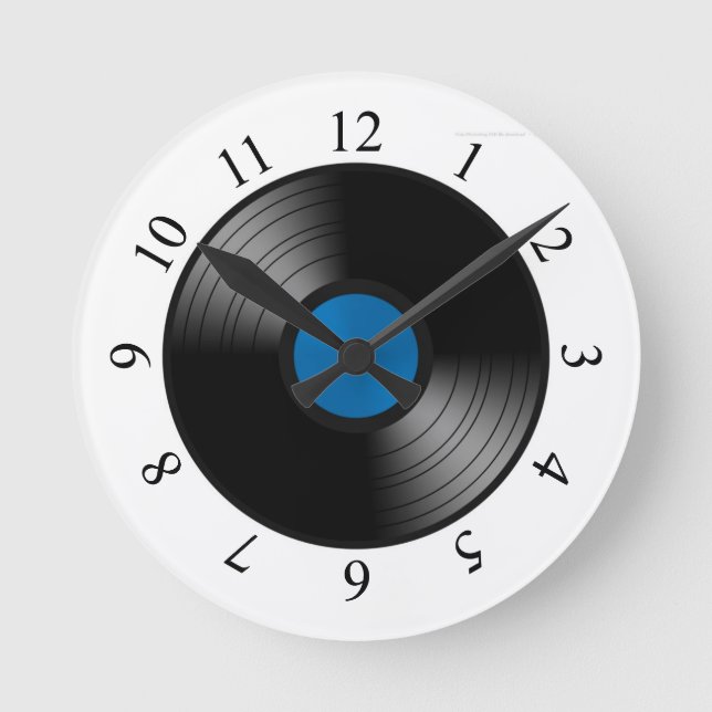 LP record Wall Clock (Front)