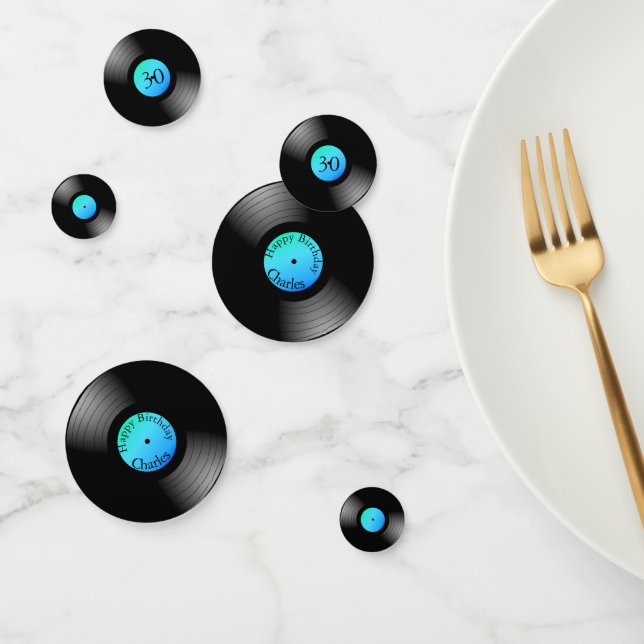 LP Vinyl Record Personalised Confetti (Group)