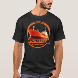 LPG Fleet - Black T-Shirt