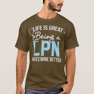 LPN Cute Licensed Practical Nurse T-Shirt
