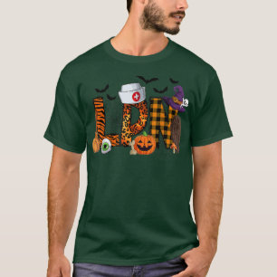 LPN Halloween Jack O Lantern LPN Nurse Life T-Shirt