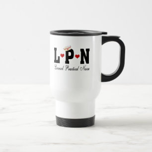 LPN Licensed Practical Nurse Travel Mug
