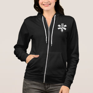 Nurse zip up on sale hoodie