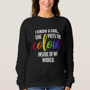 Lqbtq Flag Gay Rainbow Flag Pride Bisexual Gay Bi  Sweatshirt