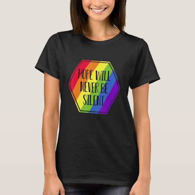 Lqbtq Flag Gay Rainbow Flag Pride Bisexual Gay Bi  T-Shirt (Front)