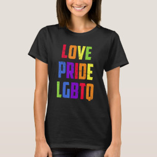 Lqbtq Flag Gay Rainbow Flag Pride Bisexual Gay Bi T-Shirt