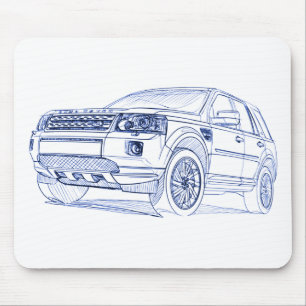 LR Freelander 2011 Mouse Mat