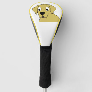 LR yellow cartoon head Golf Head Cover
