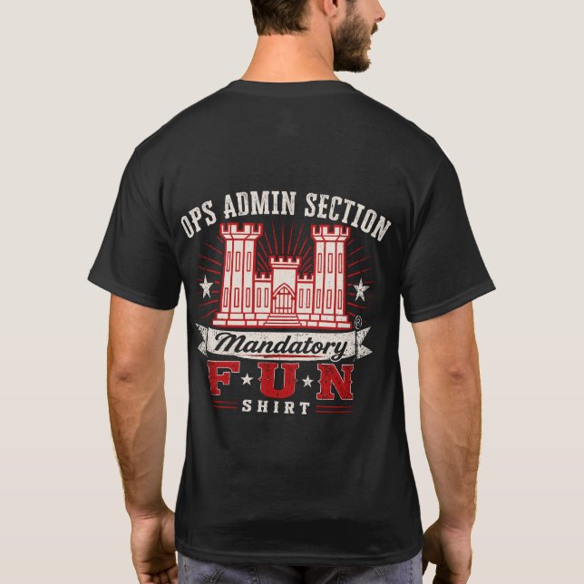 LRN OP Admin Mandatory Fun Dark Colour Shirt (Back)