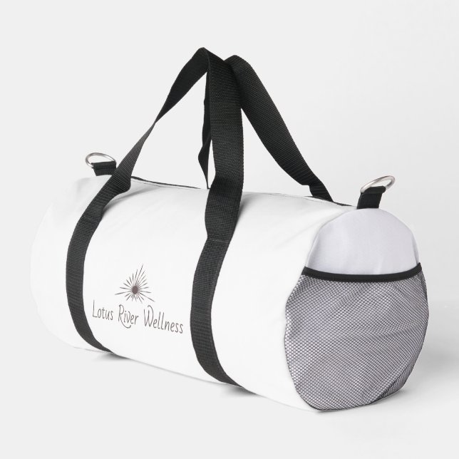 LRW Sun Logo Brand Duffle Bag (Right Corner)