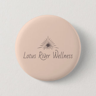 LRW Sun Logo Brand Muted Blush Button