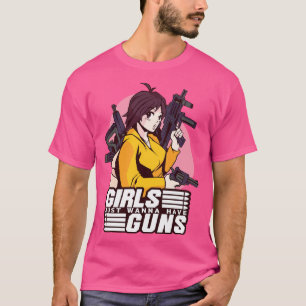 LS WITH GUNS ANIME T-Shirt