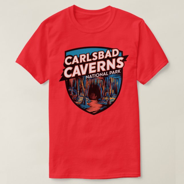 lsbad Caverns T-Shirt (Design Front)