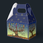 L'shanah Tovah Tree Of life Menorah Favour Box<br><div class="desc">You are viewing The Lee Hiller Photography Art and Designs Collection of Home and Office Decor,  Apparel,  Gifts and Collectibles. The Designs include Lee Hiller Photography and Mixed Media Digital Art Collection. You can view her Nature photography at http://HikeOurPlanet.com/ and follow her hiking blog within Hot Springs National Park.</div>