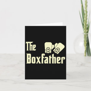 Lt894-funny Fathers Day The Box-father Boxing Boxe Card