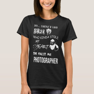 Ltd Stole My Heart Photographer T-Shirt