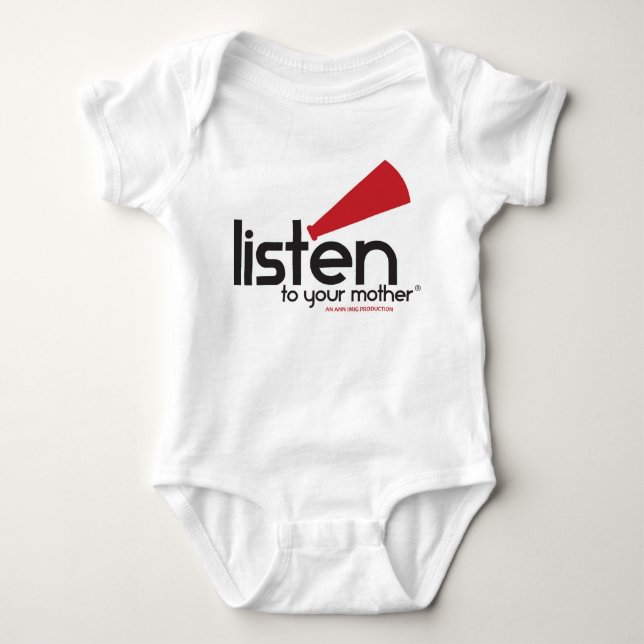 LTYM One-sie Baby Bodysuit (Front)