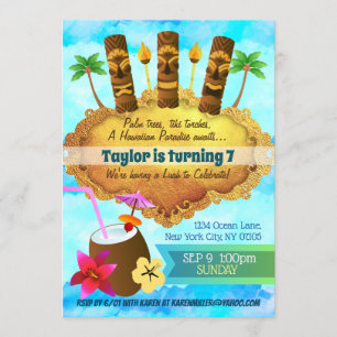 Luah Birthday Invitations