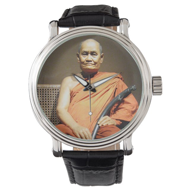 Luang Poo Cha Subhaddho ... Buddhist Monk Watch (Front)