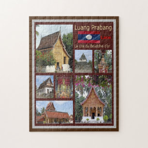 Luang Prabang - Laos - Mosaic - Jigsaw Puzzle