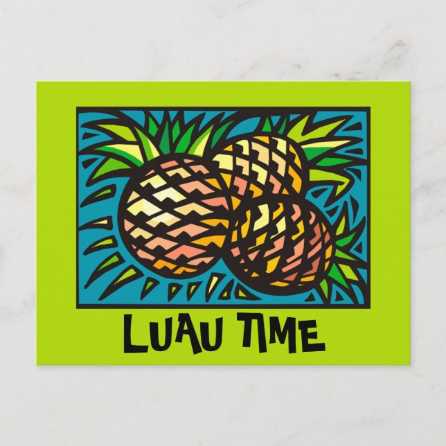 Luau 1 postcard (Front)