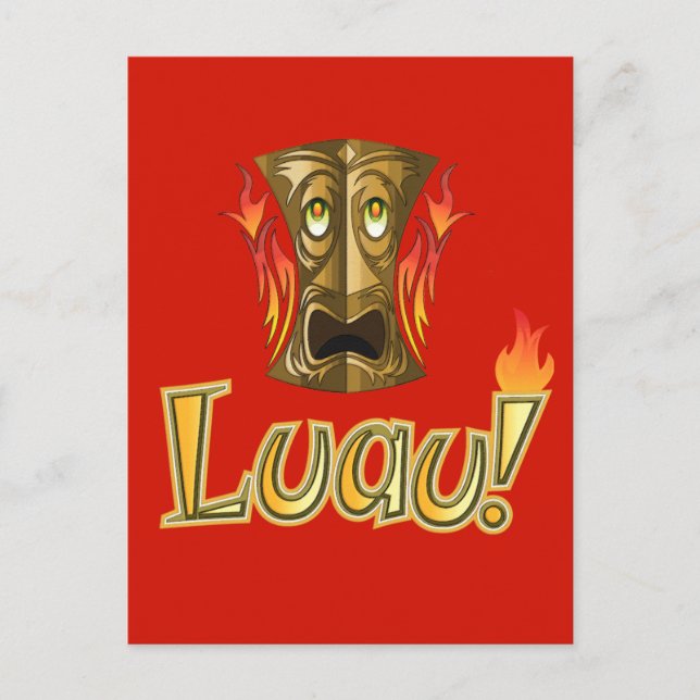 Luau 3 postcard (Front)