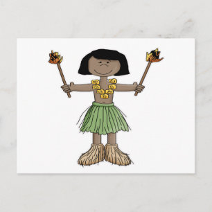 Luau Boy Postcard