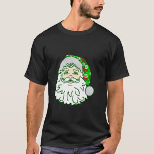 Luau Christmas Hawaiian Santa Claus Hawaii Xmas Ju T-Shirt