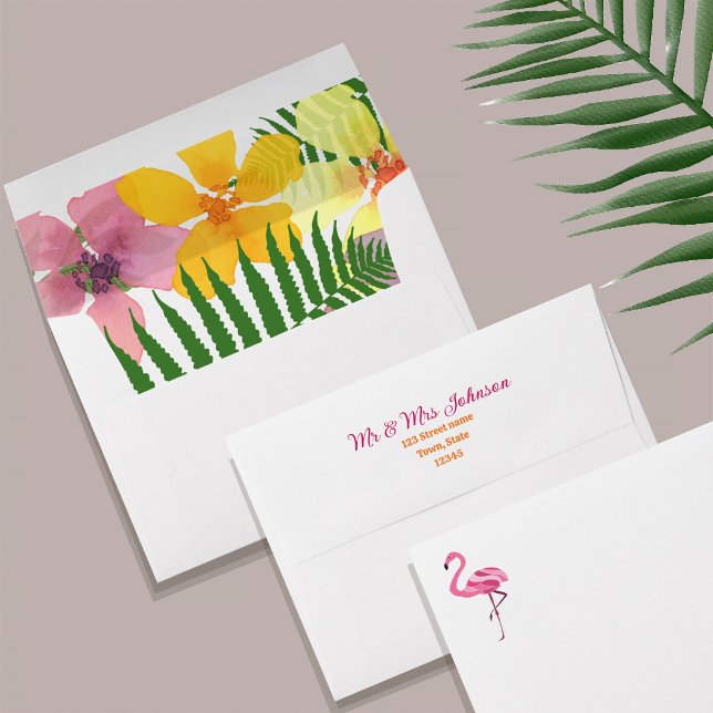 Luau Engagement Envelope (Creator Uploaded)