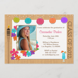 Luau Graduation SCROLL DOWN for 2013 Invitation