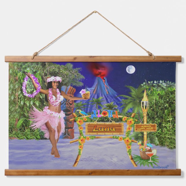 LUAU HANGING TAPESTRY (Front)