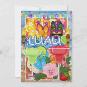 Luau Invitation by SRF