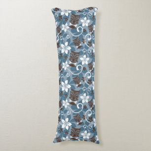 LUAU TIKI PATTERN (BLUE) BODY CUSHION