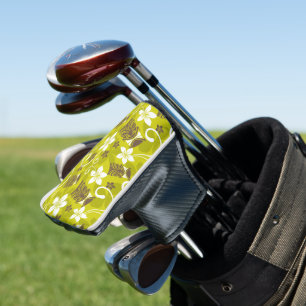 LUAU TIKI PATTERN GOLF HEAD COVER