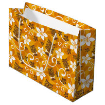 LUAU TIKI PATTERN (ORANGE)