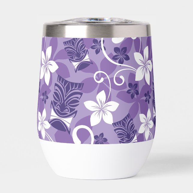 LUAU TIKI PATTERN (PURPLE) (Front)