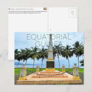 Luba, Equatorial Guinea Travel Postcard