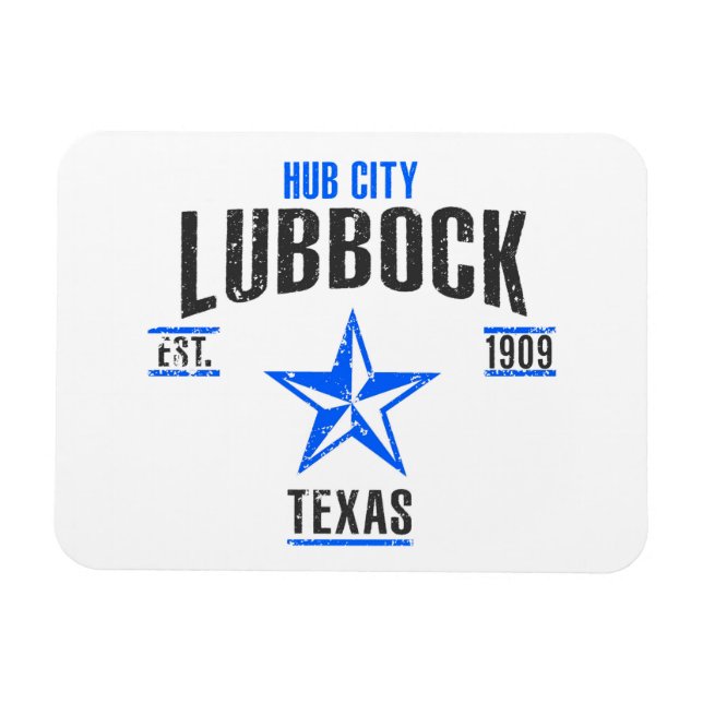 Lubbock Magnet (Horizontal)