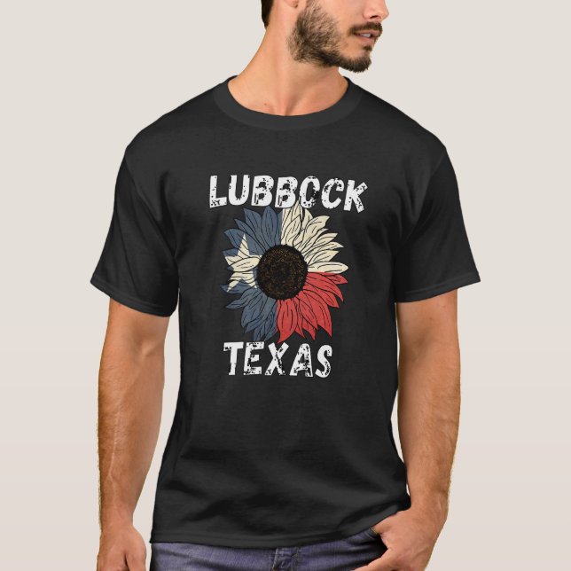 Lubbock TX Souvenirs T-Shirt (Front)