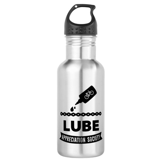 Lube Appreciation Society Cycling 532 Ml Water Bottle (Front)