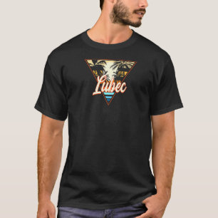 Lubec Maine Beach Me Beach Bum Us Cities Summer T-Shirt