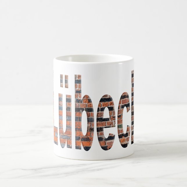 Lübeck brick  coffee mug (Center)