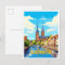 Lubeck Germany Travel Art Vintage