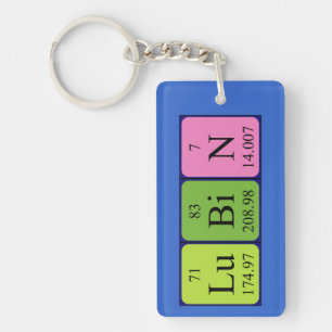 Lubin periodic table name keyring